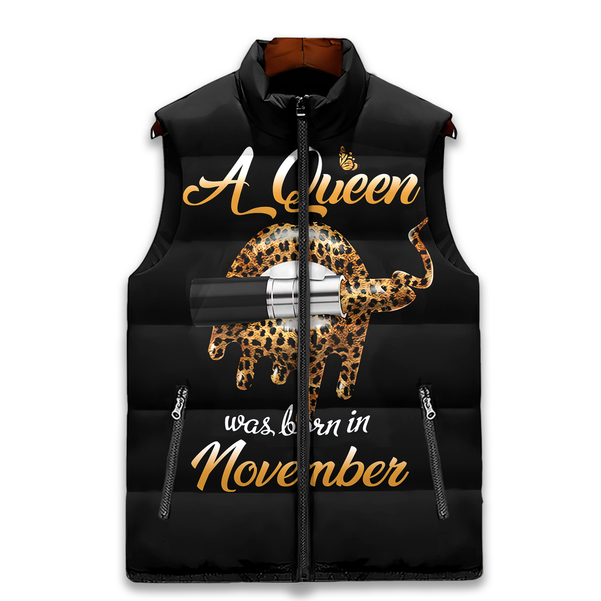 Puffer Vest - Personalized November Birthday Month, Gift Ideas For November Birthday For Men