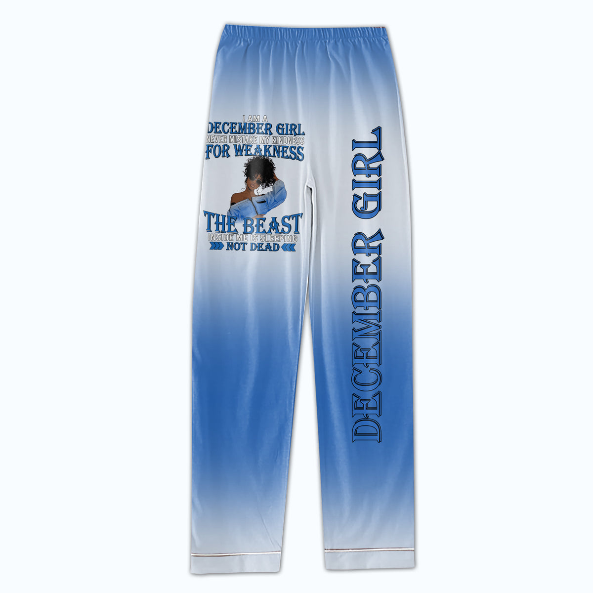 Personalized Women&#39;s Pajama Set, Gift For December Queen