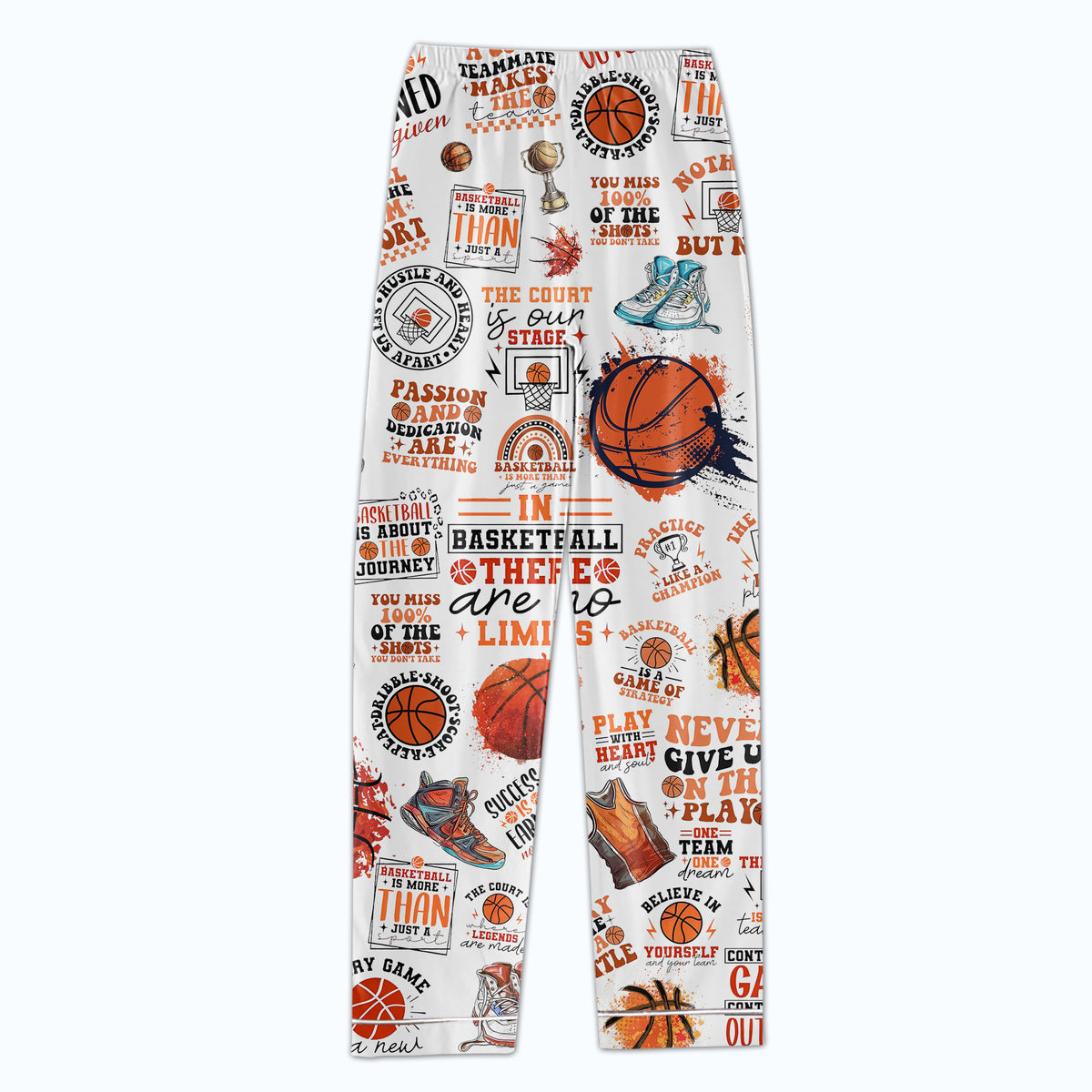 Personalized Women&#39;s Pajama Set, Gift For Basketball Lovers