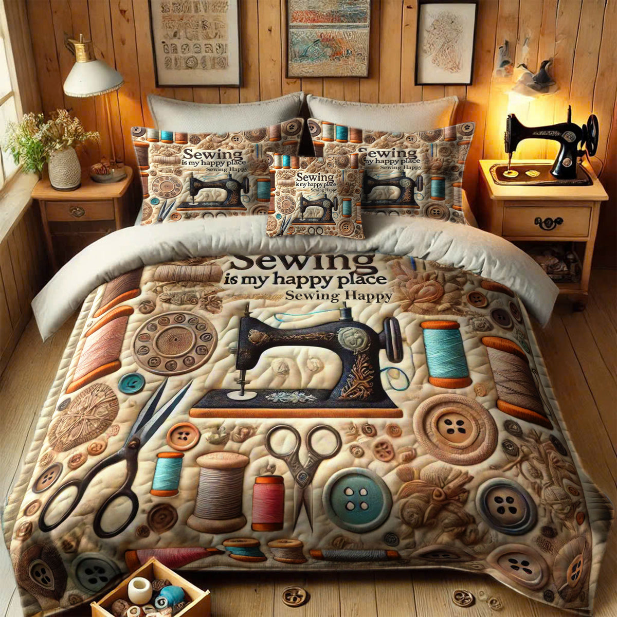 Premium 3-Piece Bedding Set YenPT HMT 12325