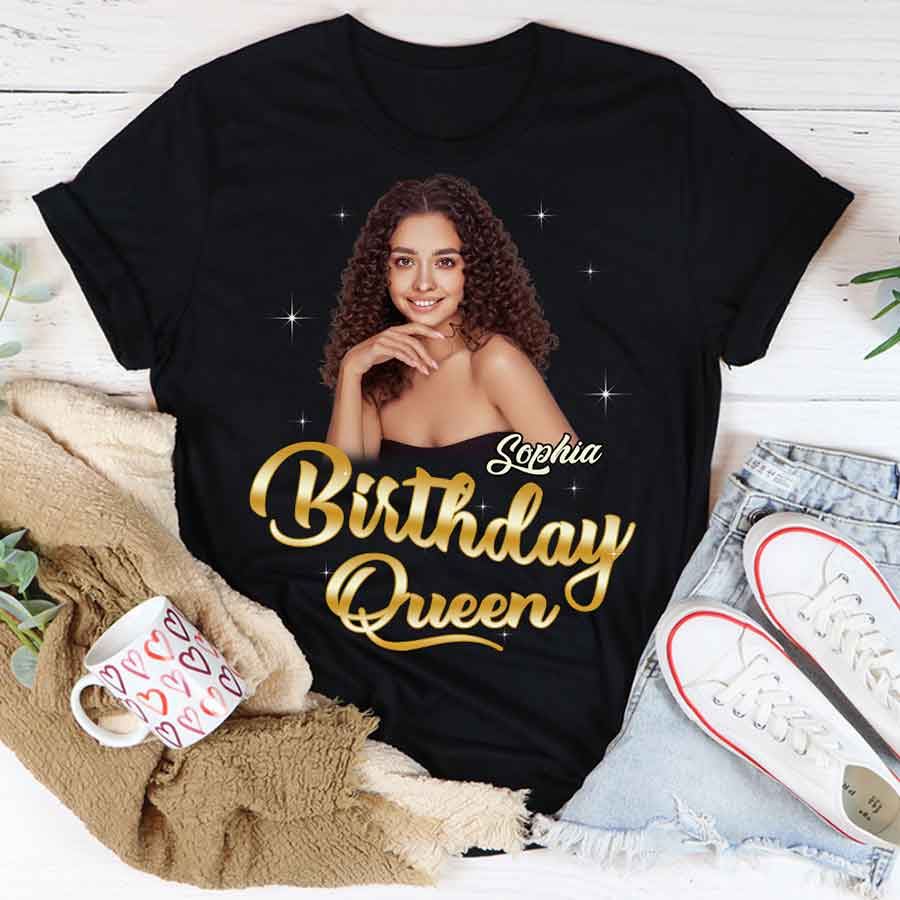 Birthday Shirts, Custom Birthday Shirts, Birthday Shirts For Black Women, Its My Birthday Shirt, Birthday Queen Shirt-YPT-HCT