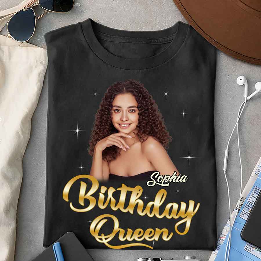 Birthday Shirts, Custom Birthday Shirts, Birthday Shirts For Black Women, Its My Birthday Shirt, Birthday Queen Shirt-YPT-HCT