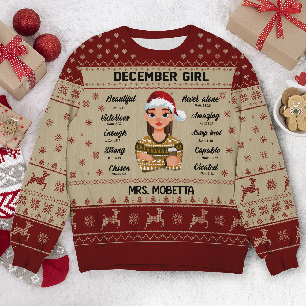 December Birthday Shirt, Custom Birthday Shirt, Queen Was Born In December Birthday Shirts For Woman