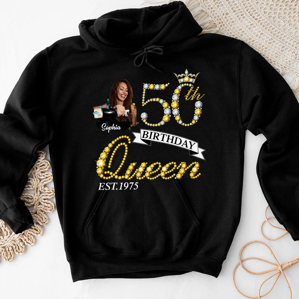 50th Birthday Shirts, Custom Birthday Shirts, Turning 50 Shirt, Gifts For Women Turning 50, 50 And Fabulous Shirt, 50th Birthday Shirts For Her-YPT-HCT