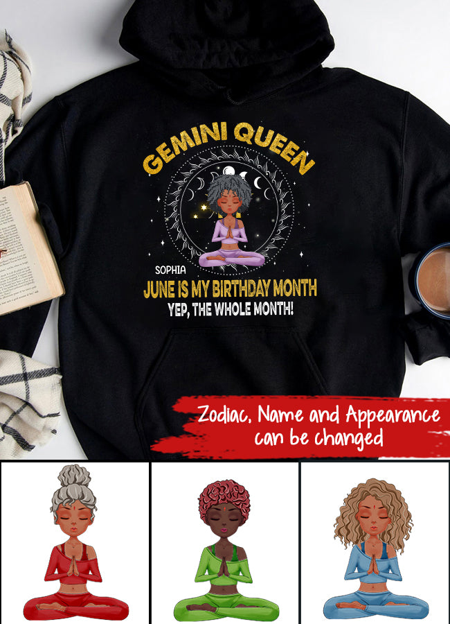 Personalized Birthday Shirts, Zodiac T Shirt, Zodiac Signs Shirt, Gemini Birthday T Shirt, Custom Birthday Gifts