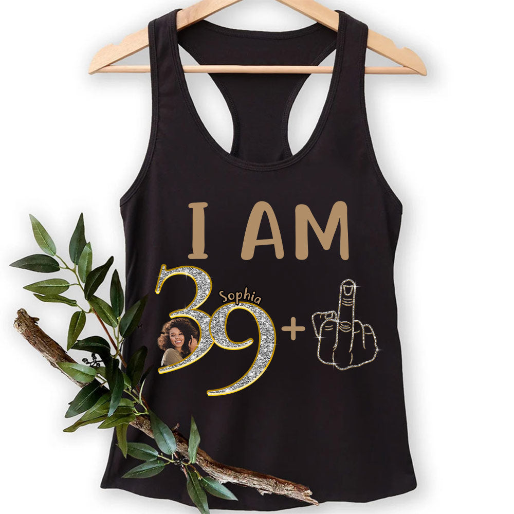 40th Birthday Shirts, Custom Photo Birthday Shirts, Turning 40 Shirt, Gifts For Women Turning 40, 40 And Fabulous Shirt, 40th Birthday Shirts For Her-YPT-HCT