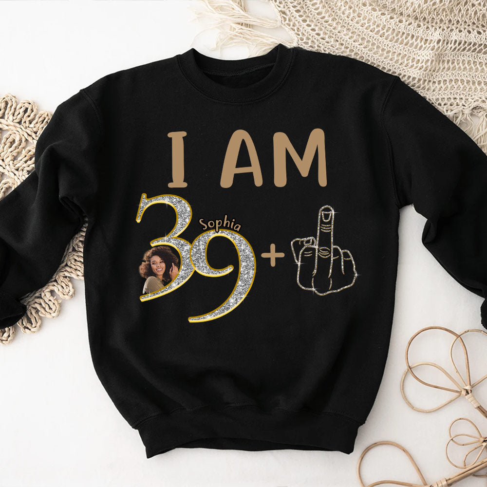 40th Birthday Shirts, Custom Photo Birthday Shirts, Turning 40 Shirt, Gifts For Women Turning 40, 40 And Fabulous Shirt, 40th Birthday Shirts For Her-YPT-HCT