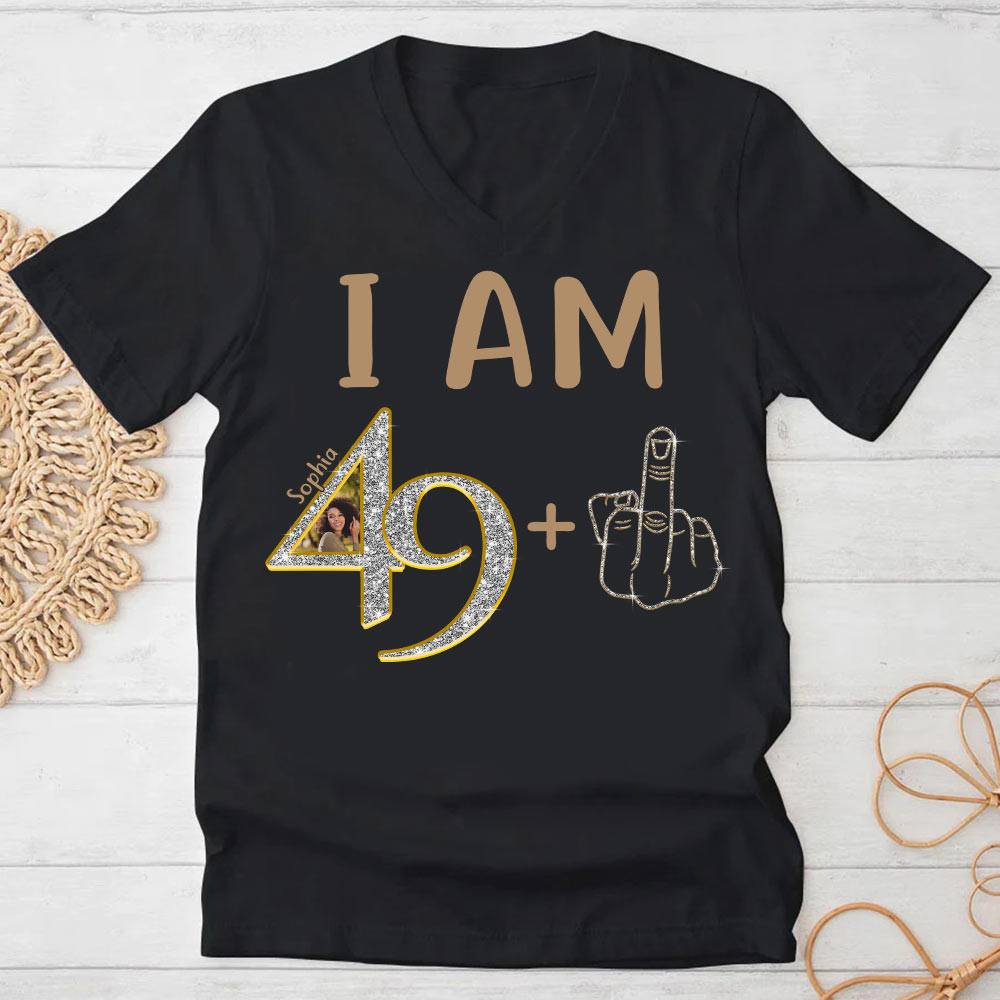 50th Birthday Shirts, Custom Photo Birthday Shirts, Turning 50 Shirt, Gifts For Women Turning 50, 50th Birthday Shirts For Her-YPT-HCT