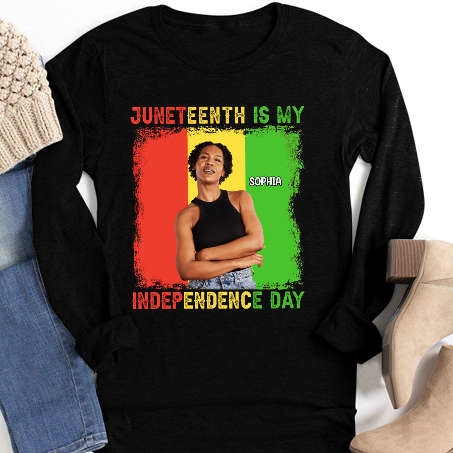 Personalized Shirt - Juneteenth T Shirt, Black Women&#39;s Juneteenth t shirt, Black History Gift For Black Woman , Juneteenth shirt ideas
