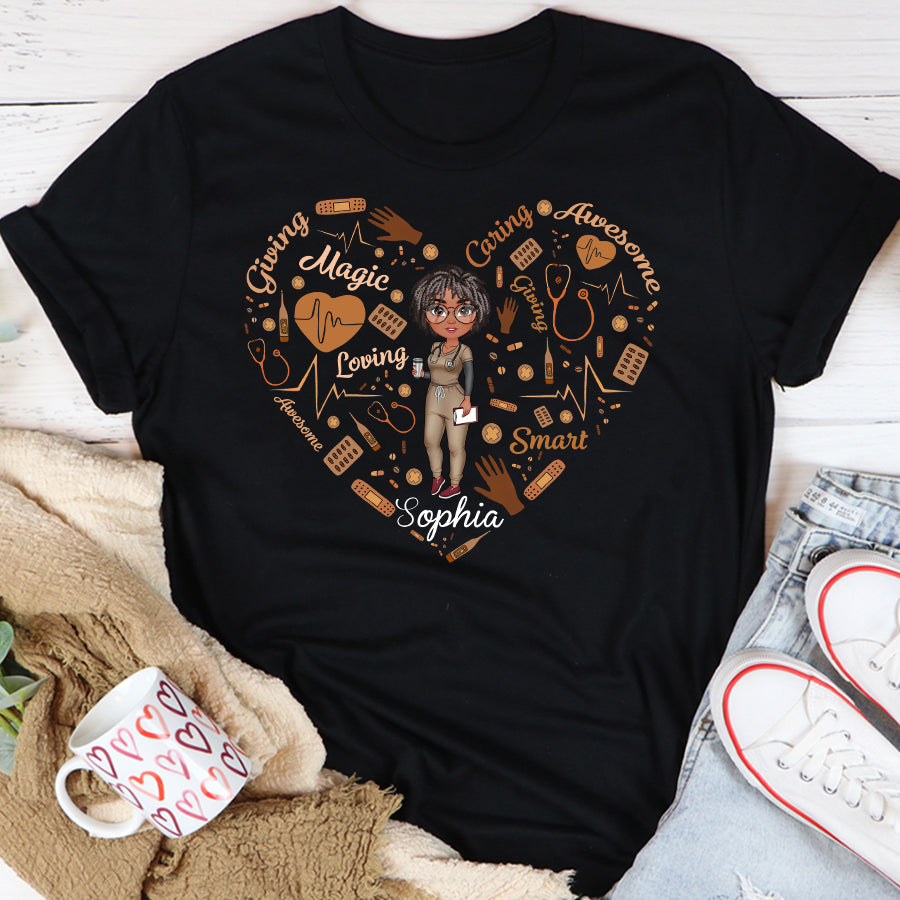 Personalized Custom T-Shirt, Gift For Nurse