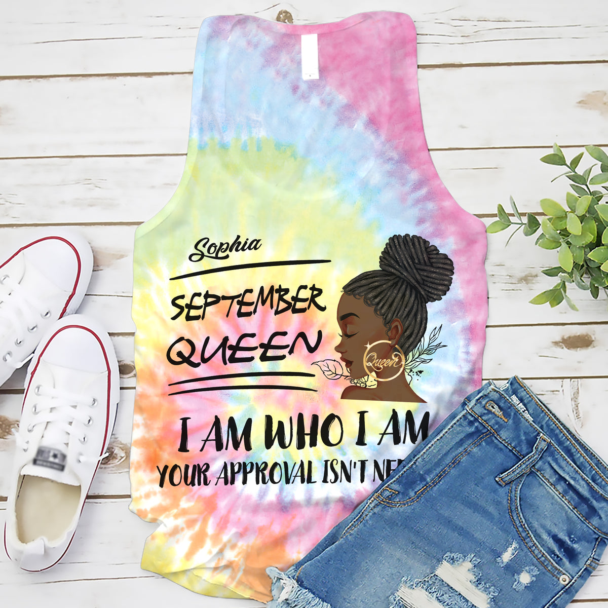 September Birthday Shirt, Custom Birthday Shirt, Queens are Born In September, September Birthday Shirts For Woman, September Birthday Gifts-YPT-TLQ