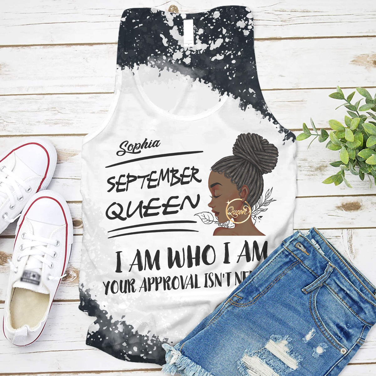 September Birthday Shirt, Custom Birthday Shirt, Queens are Born In September, September Birthday Shirts For Woman, September Birthday Gifts-YPT-TLQ