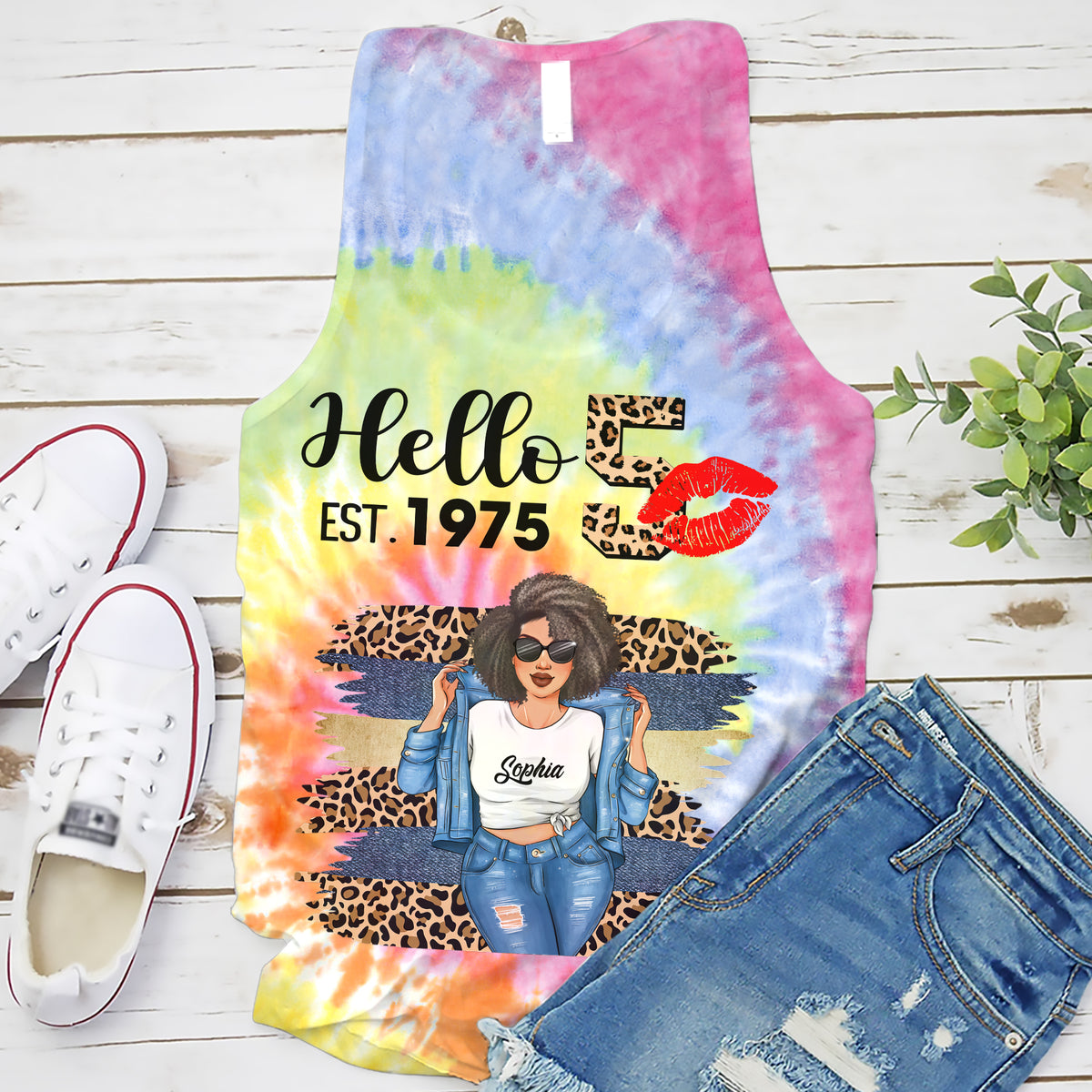 50th Birthday Shirts, Custom Birthday Shirts, Turning 50 Shirt, Gifts For Women Turning 50, 50 And Fabulous Shirt, 1975 Shirt, 50th Birthday Shirts For Her-YPT-TLQ