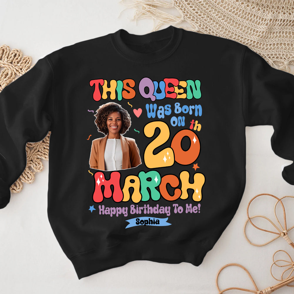 Custom Birthday Shirt, March Birthday Shirts For Woman, March Birthday Gifts