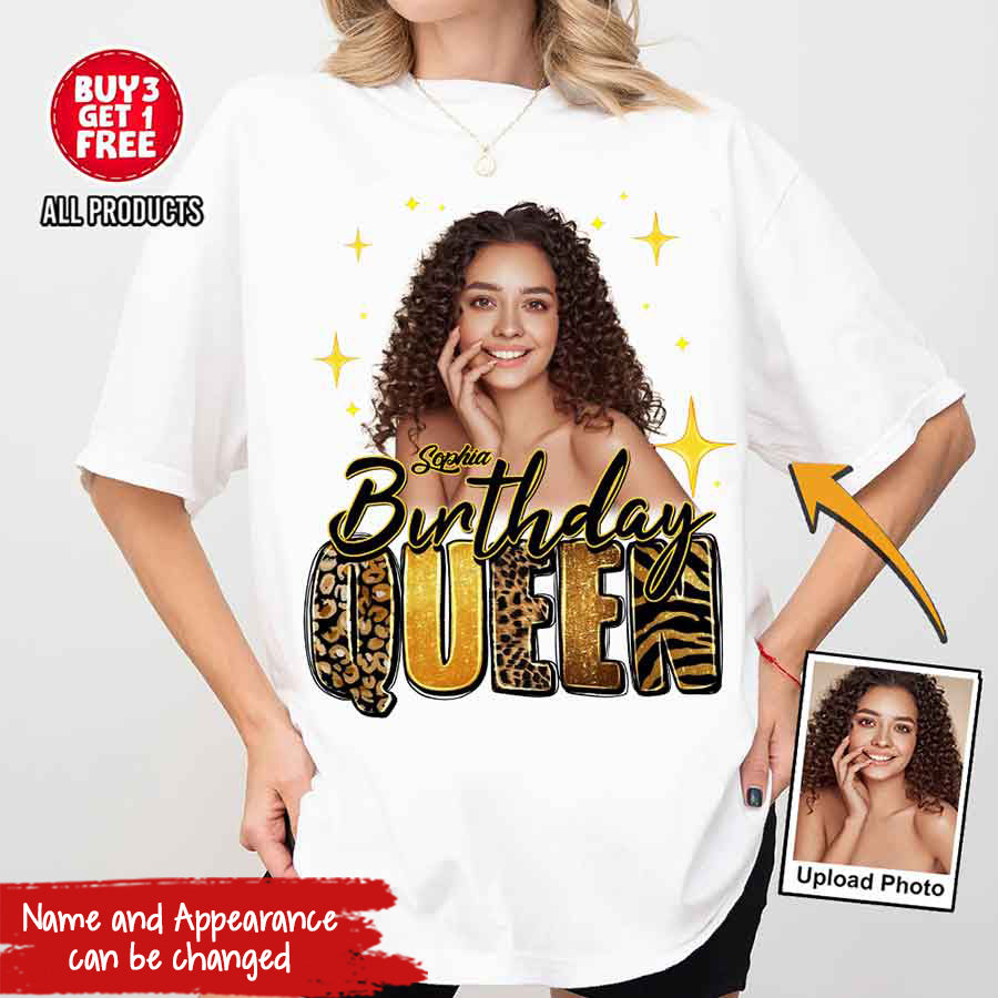 Birthday Shirts, Custom Birthday Shirts, Birthday Shirts For Black Women, Its My Birthday Shirt, Birthday Queen Shirt-YPT-HCT