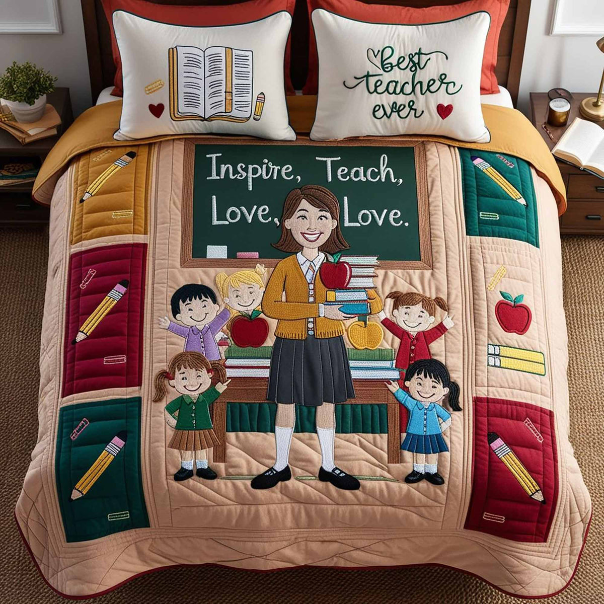 Premium 3-Piece Bedding Set YenPT HCT 223255