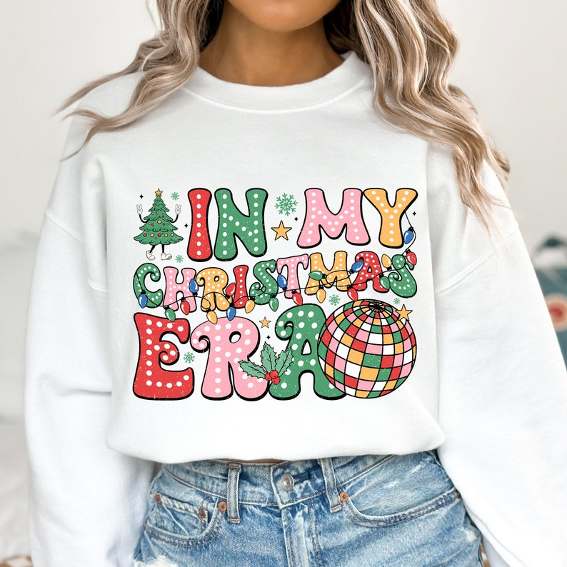 In My Christmas Era T-shirt, Retro Christmas T-shirt, Vintage Christmas T-shirt
