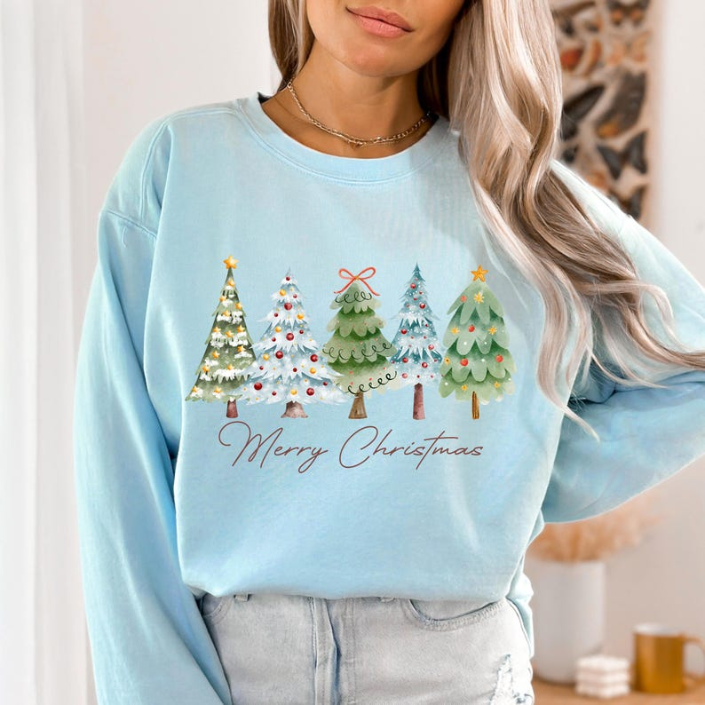 Merry Christmas T-shirt, Christmas Tree T-shirt, Vintage Christmas T-shirt, Classic Christmas T-shirt, Tis the Season T-shirt, Xmas Holiday, Merry and Bright