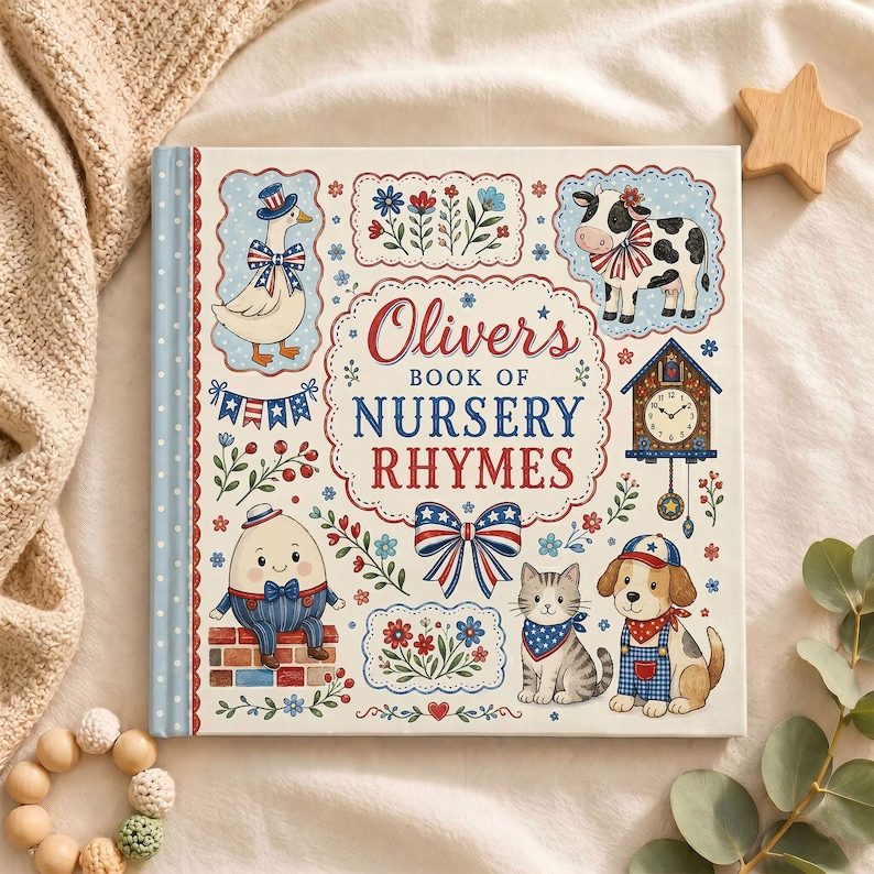Personalized Bedtime Prayer Book for Kids | Custom Name Christian Baby Gift | Baptism Gift | Bedtime Prayers