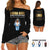 Women's Off-Shoulder Sweatshirt - Personalized Gift For Libra Girls - TLQ