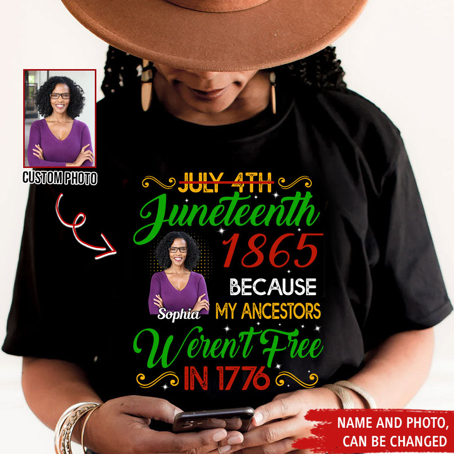 Personalized Shirt  Juneteenth T Shirt - Black Women&#39;s Juneteenth t shirt, Black History Gift For Black Woman , Juneteenth shirt ideas