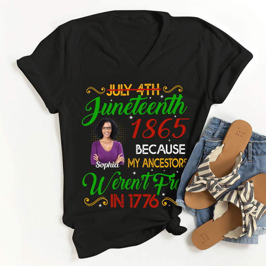 Personalized Shirt  Juneteenth T Shirt - Black Women&#39;s Juneteenth t shirt, Black History Gift For Black Woman , Juneteenth shirt ideas
