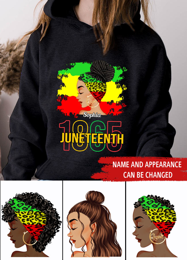 Juneteenth Shirt, Custom Juneteenth Shirt, Juneteenth Is My Independence 1865 Celebrating Freedom Day T-Shirt