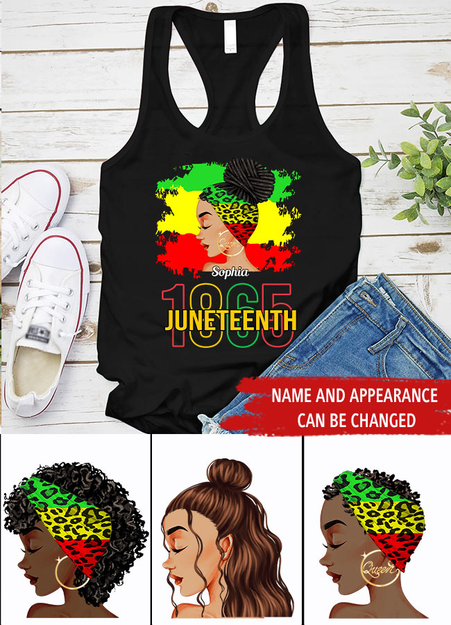 Juneteenth Shirt, Custom Juneteenth Shirt, Juneteenth Is My Independence 1865 Celebrating Freedom Day T-Shirt