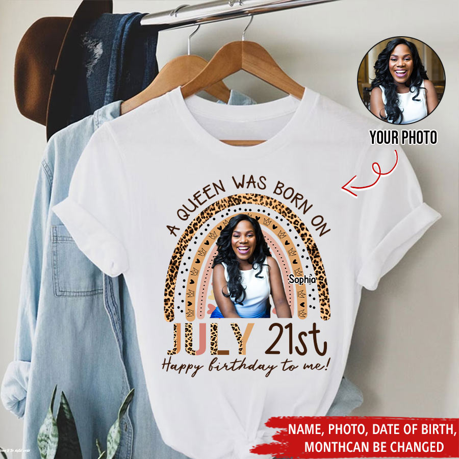 July Birthday Shirt, Custom Birthday Shirt, Queens Born In July, July Birthday Shirts For Woman
