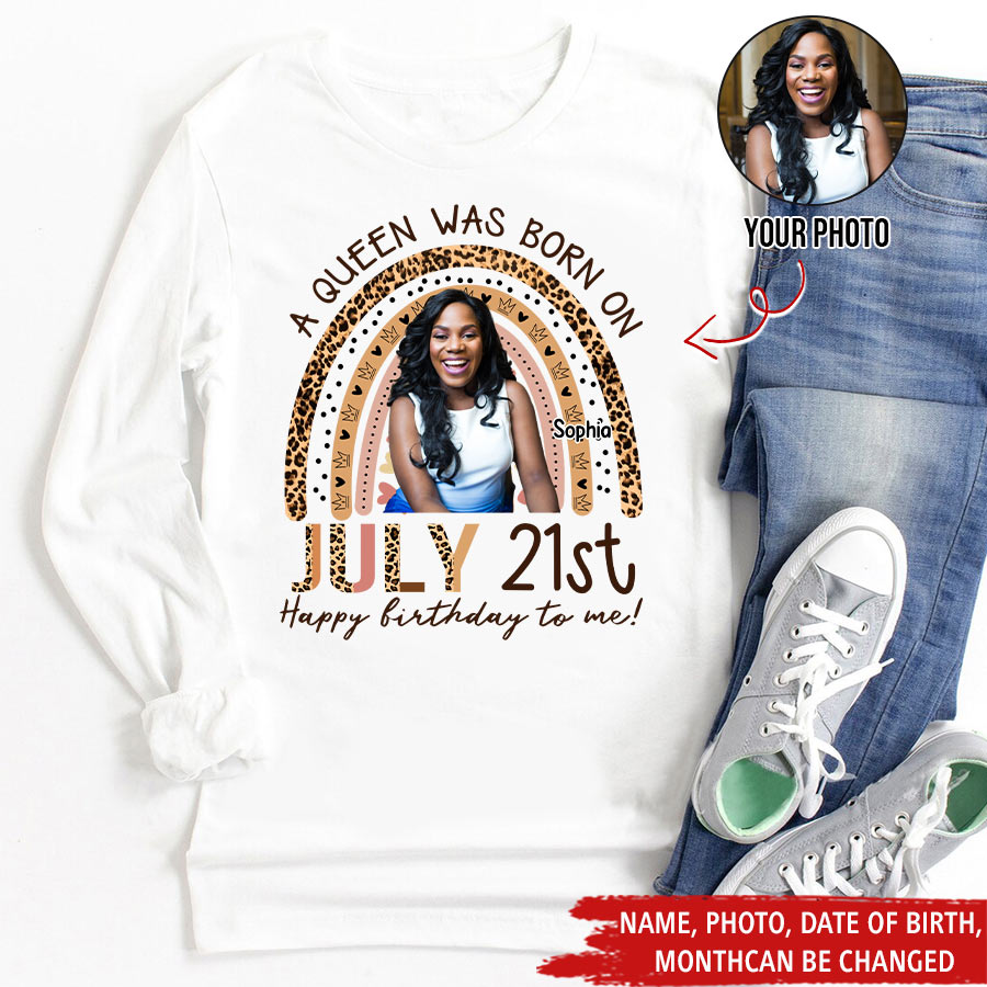 July Birthday Shirt, Custom Birthday Shirt, Queens Born In July, July Birthday Shirts For Woman
