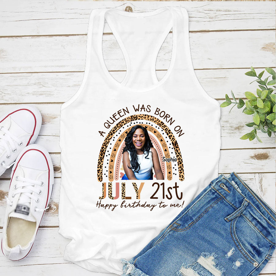 July Birthday Shirt, Custom Birthday Shirt, Queens Born In July, July Birthday Shirts For Woman
