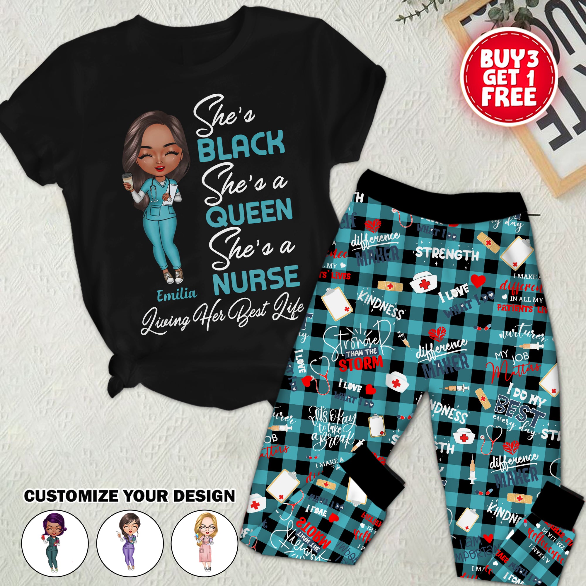 Premium Pajamas Set - Personalized Gift Ideas For Nurse, Doctors