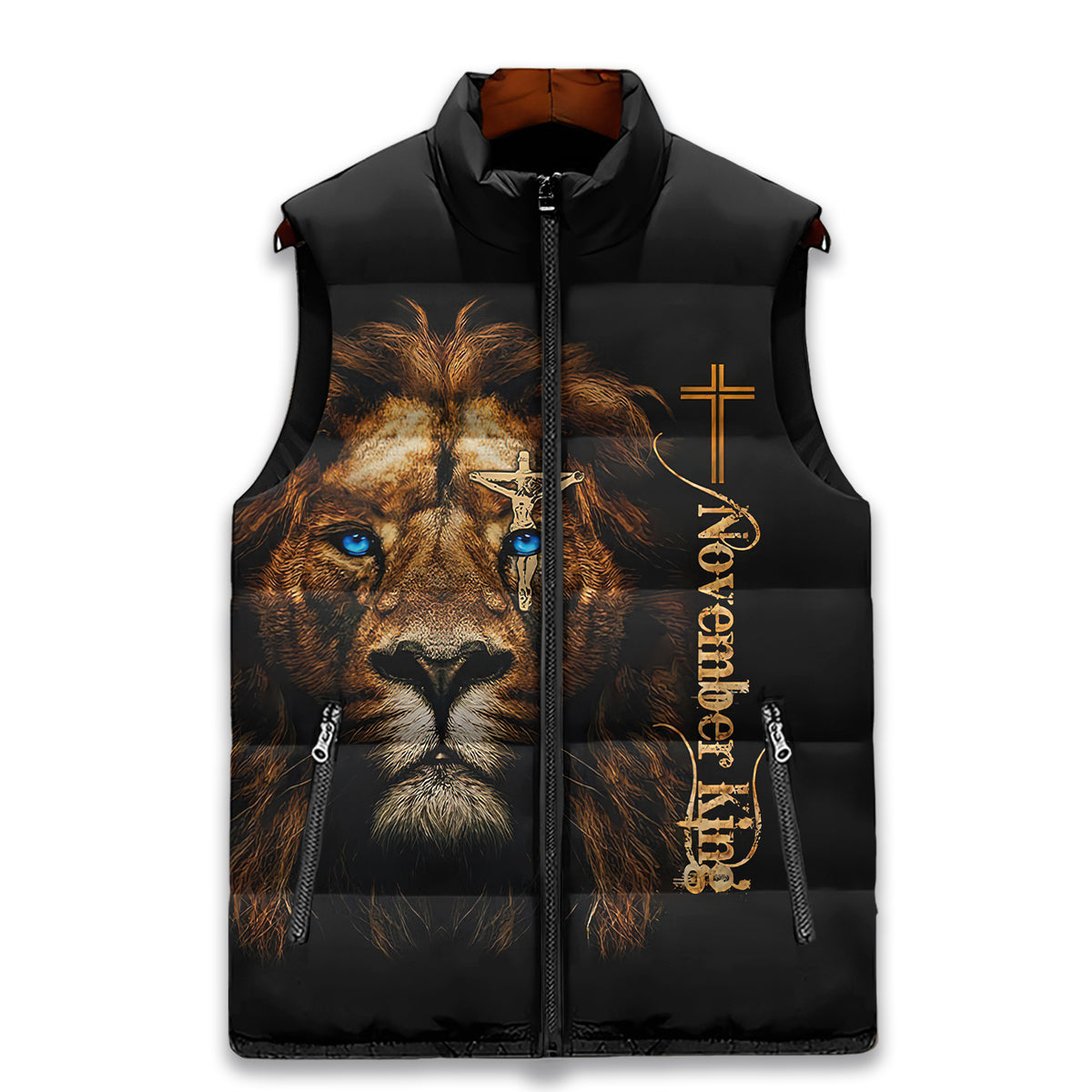 Puffer Vest - Personalized November Birthday Month, Gift Ideas For November Birthday For Kings