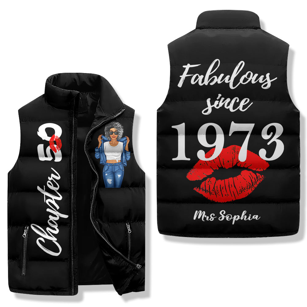 Puffer vest - Personalised 50th Birthday Gifts, Gift Ideas 50th Birthday Woman