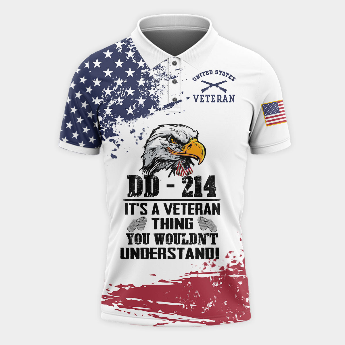 DD-214 It‘s A Veteran Thing You Wouldn’t Understand Polo