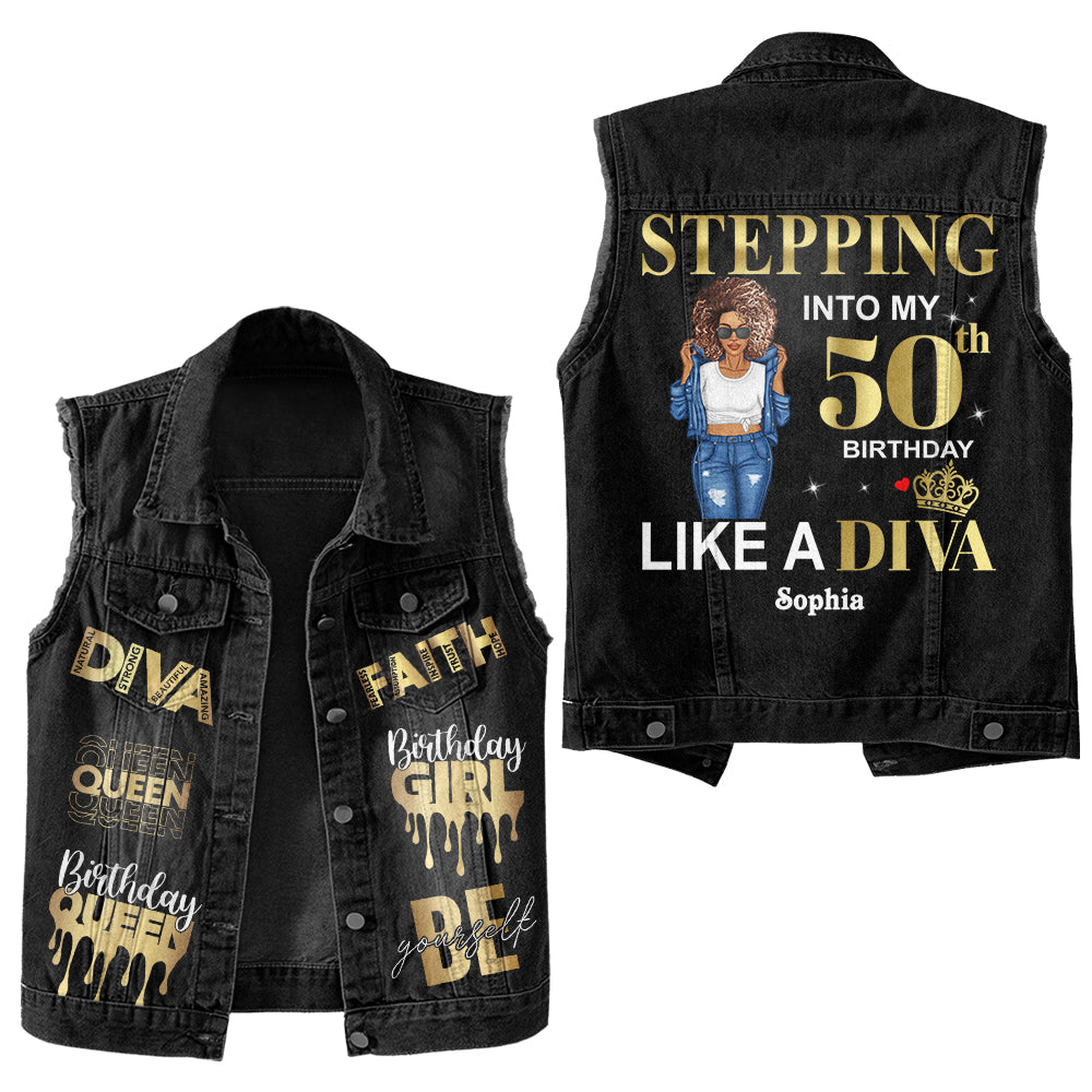 Denimvest - Personalised 50th Birthday Gifts, Gift Ideas 50th Birthday Woman