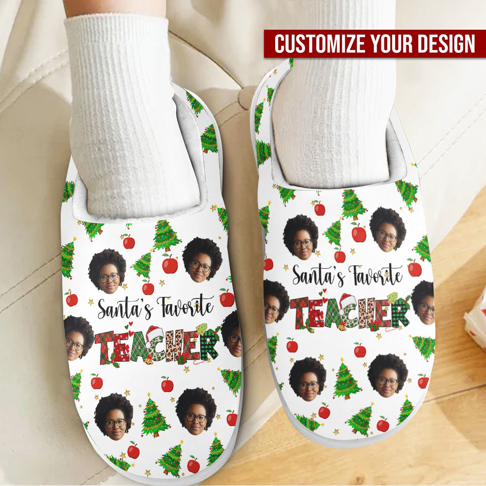 Personalized Slippers, Custom Birthday Gifts For Teachers