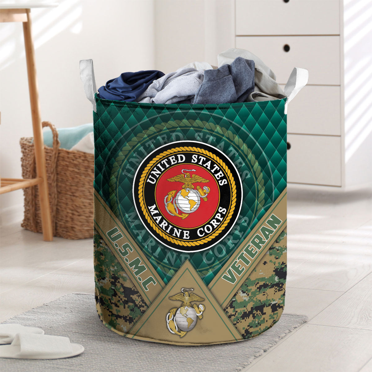 USMC Camo Laundry Basket