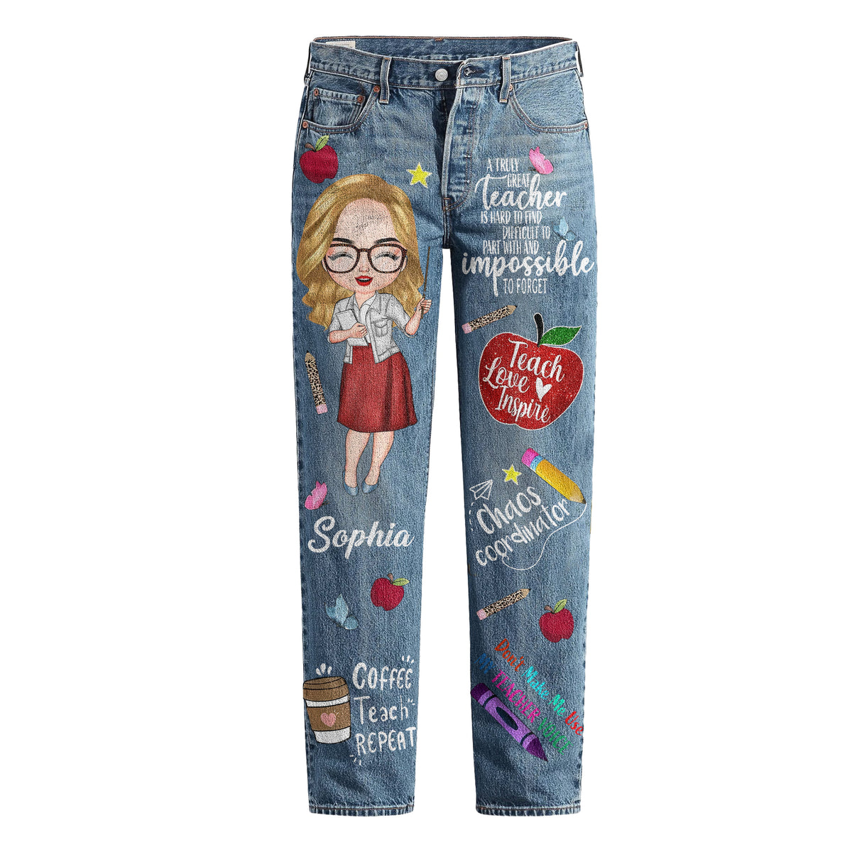 Premium Jeans - Gift For Teacher - ALK