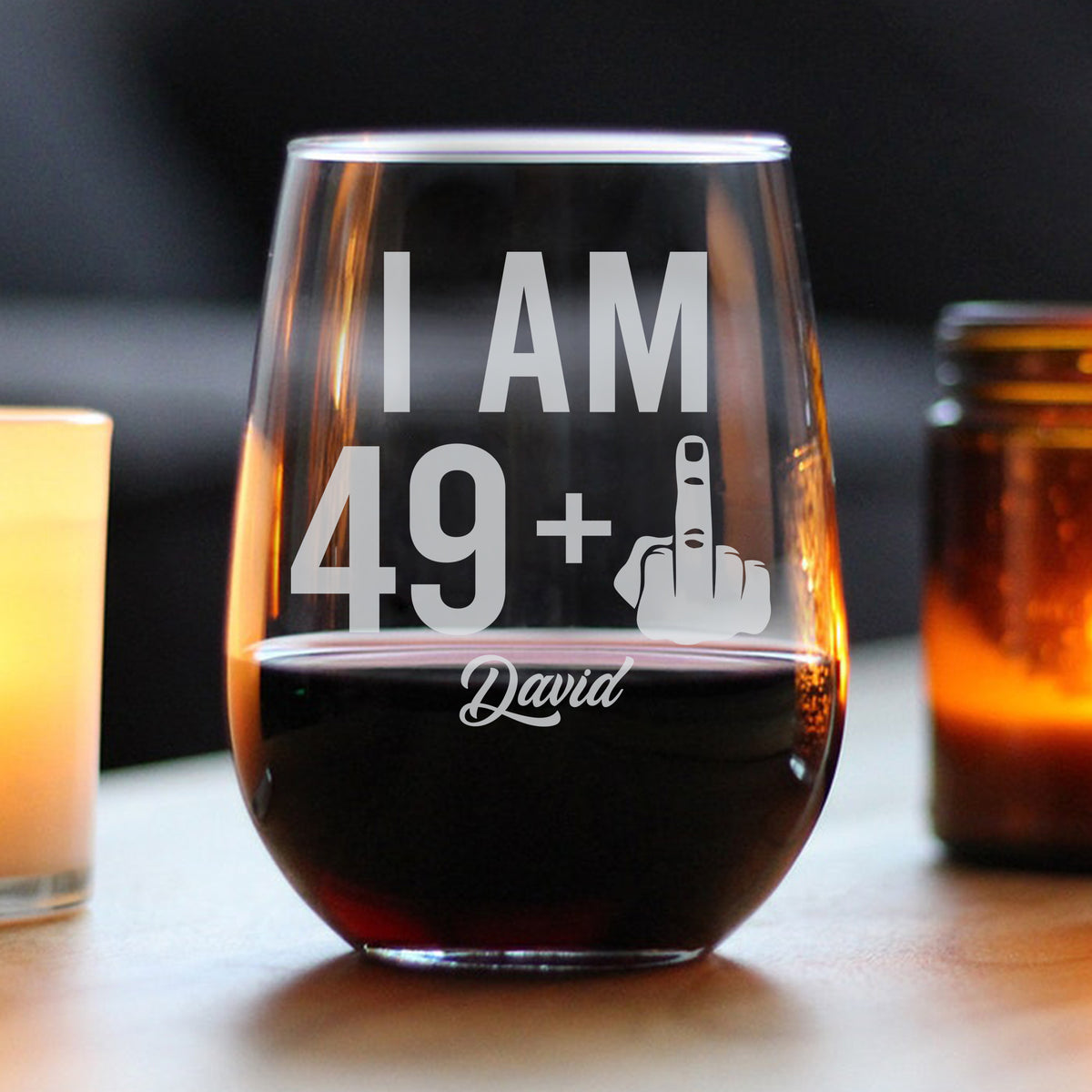 1974 Engraved Wine Glass - 50th Birthday Aged to Perfection - Gifts for 50 Year Old – 50th Birthday Red White Rose Wine Glass-YPT-HMT