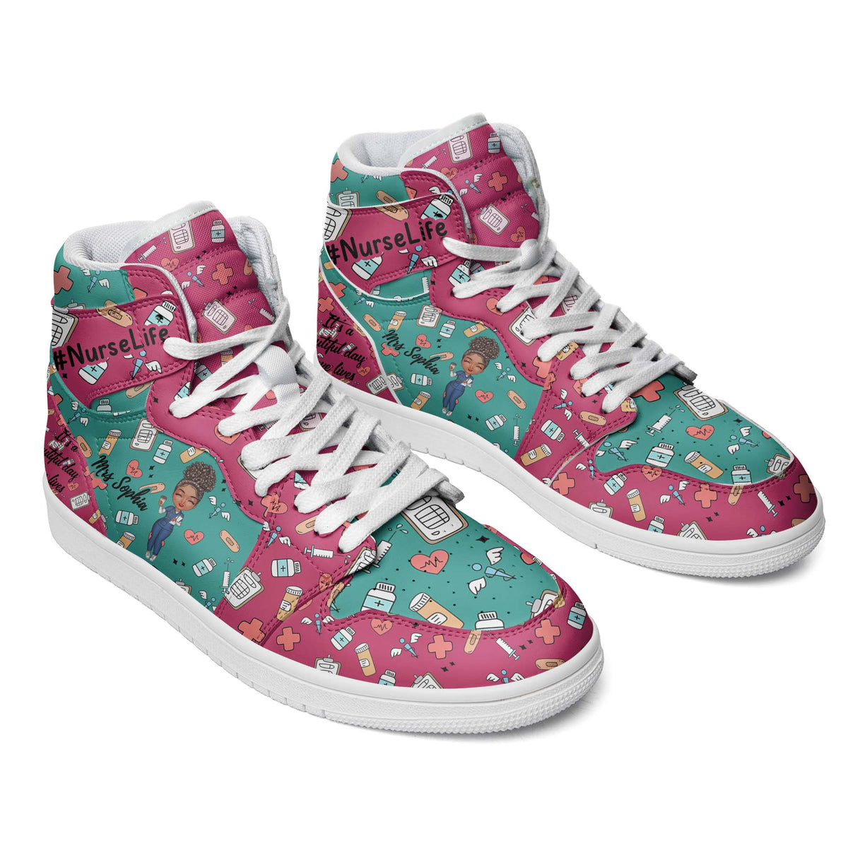 Air Jordan 1 High - Gift For Nurse, CNA, CMA, Doctor - Nurse Life