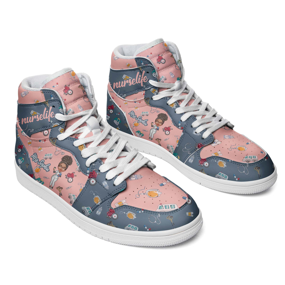 Air Jordan 1 High - Gift For Nurse, CNA, CMA, Doctor - Nurse Life