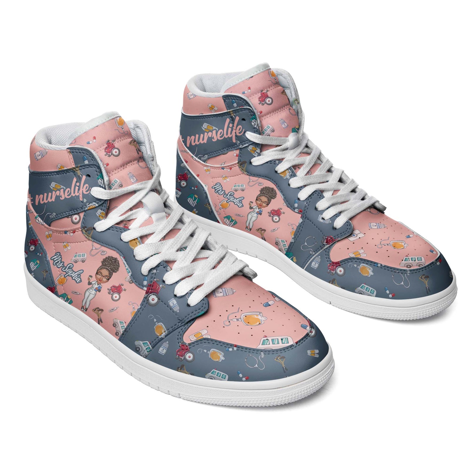 Air Jordan 1 High - Gift For Nurse, CNA, CMA, Doctor - Nurse Life