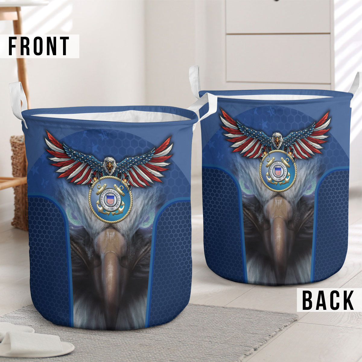 U.S. Coast Guard Laundry Basket