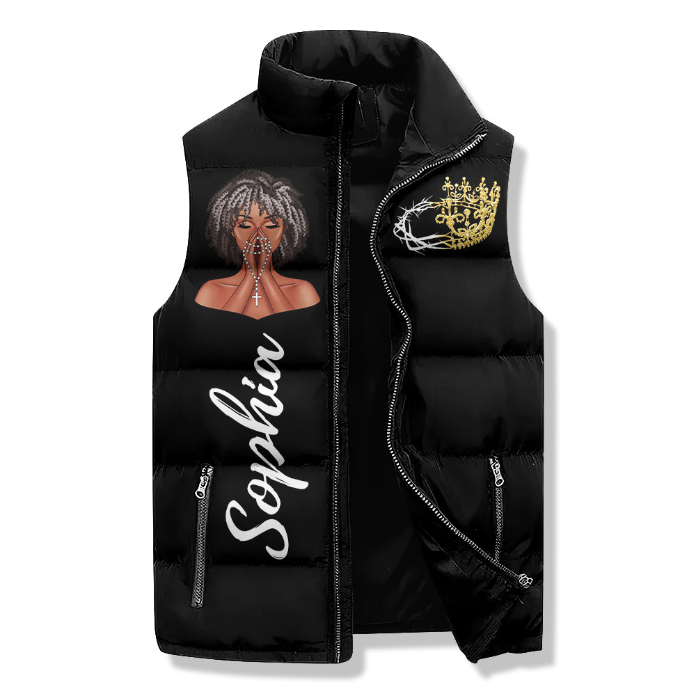 Puffer Vest - Personalized November Birthday Month, Gift Ideas For November Birthday