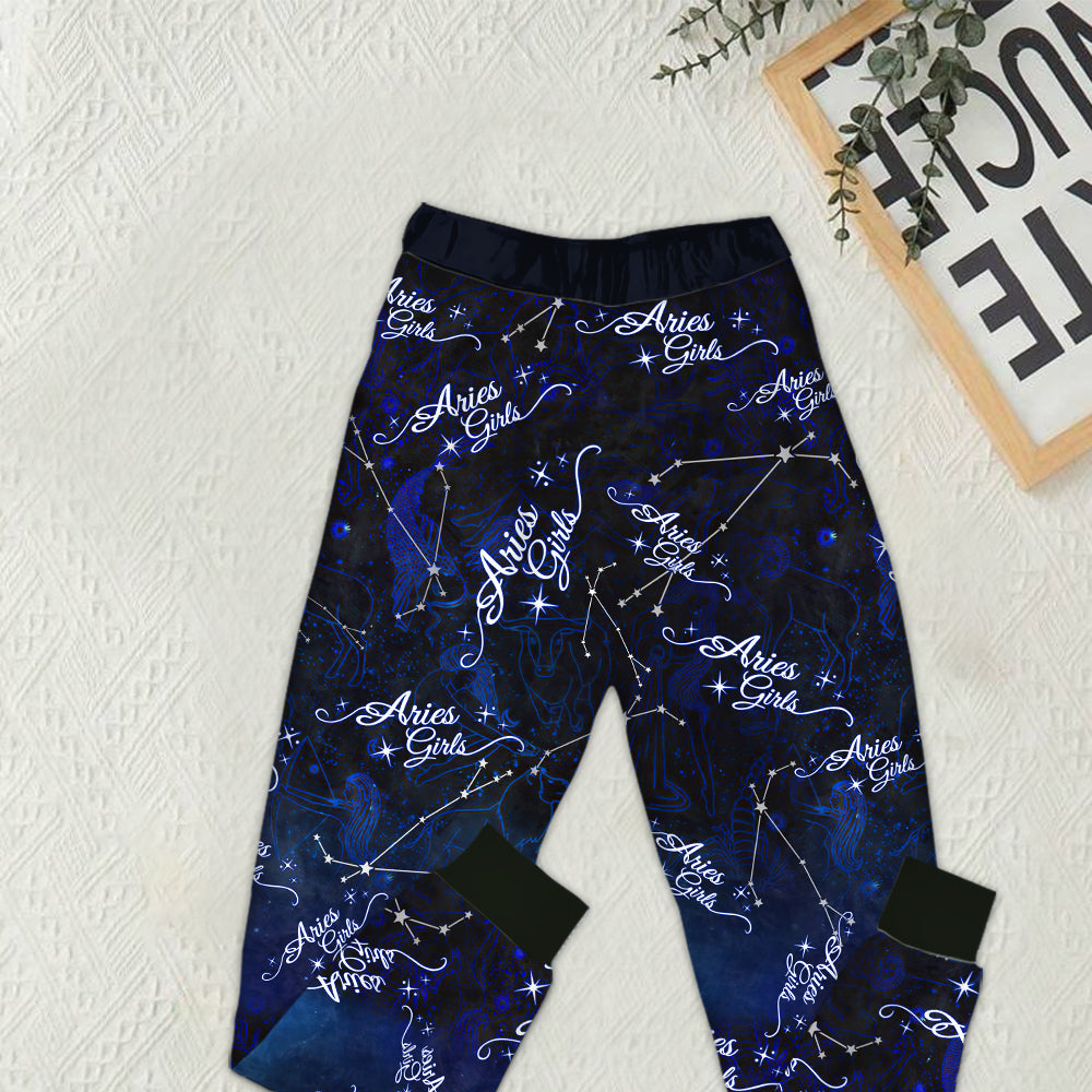 Premium Pajamas Set - Personalized Women's Pajama Set, Gift For Pisces Girl