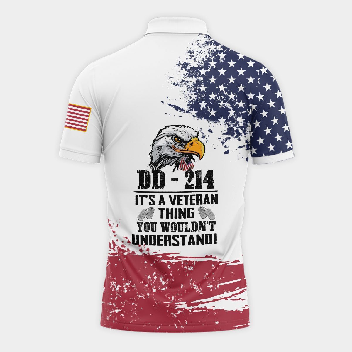 DD-214 It‘s A Veteran Thing You Wouldn’t Understand Polo