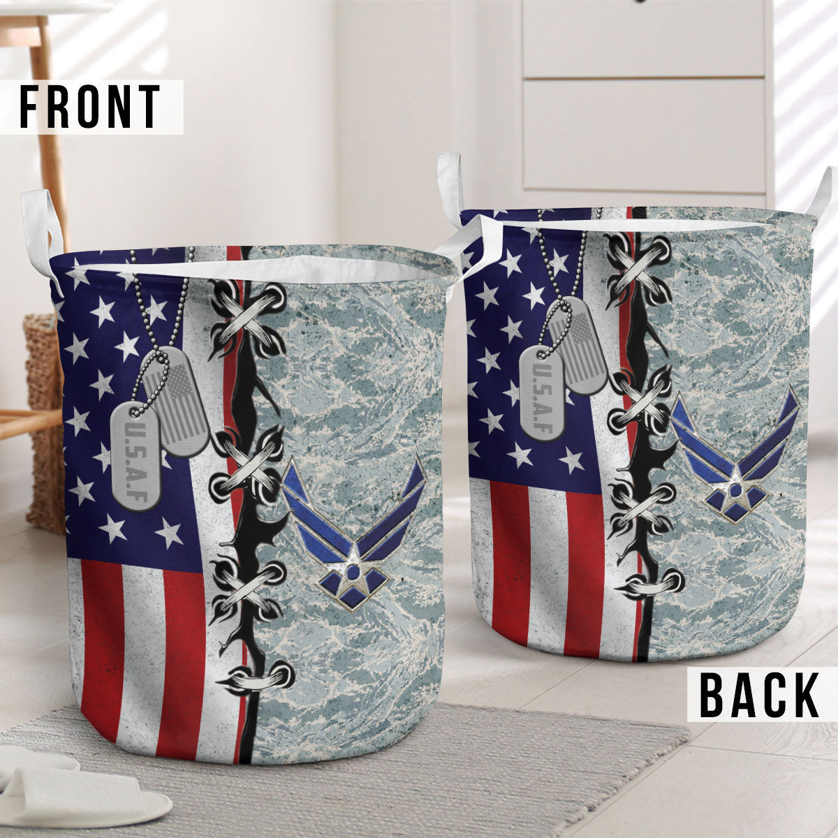 U.S. Air Force Flag Laundry Basket