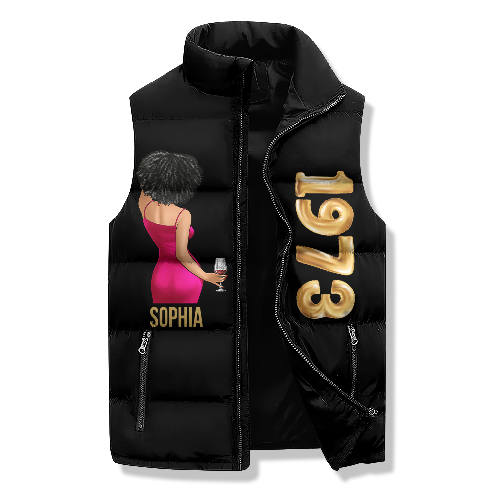 Puffer Vest - Personalised 50th Birthday Gifts, Gift Ideas 50th Birthday Woman