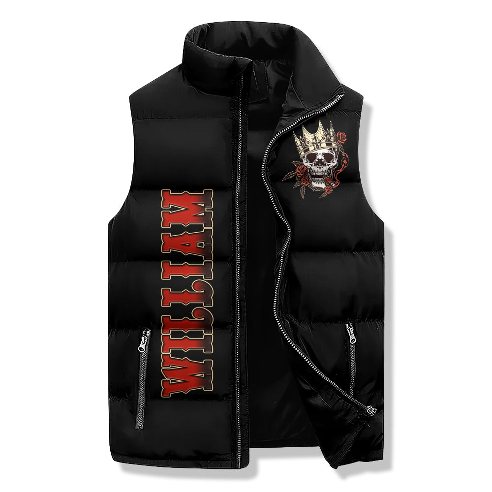 Puffer Vest - November Birthday Gifts, Custom Birthday Gift, Queens Are Born In November